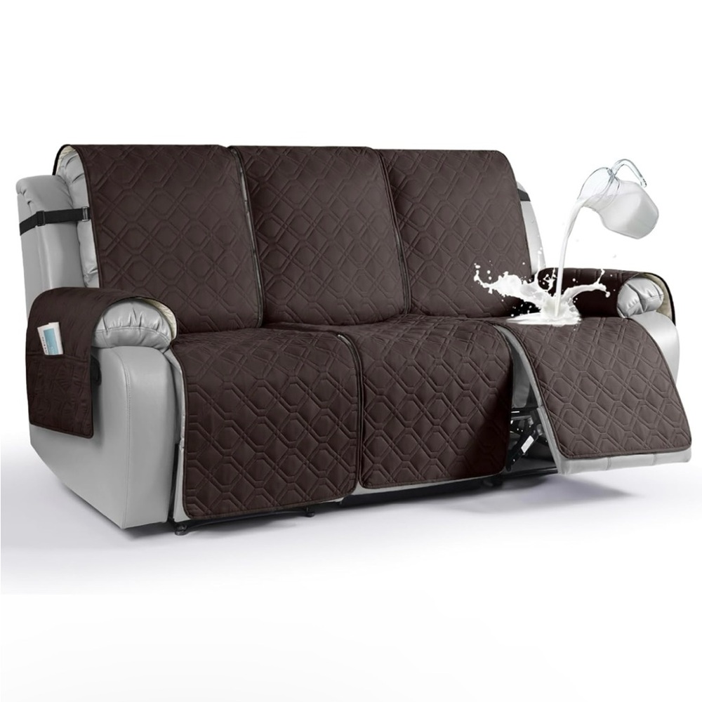 Like new VANSOFY Waterproof Recliner Couch Covers,  1-Piece Reclining Sofa Cover